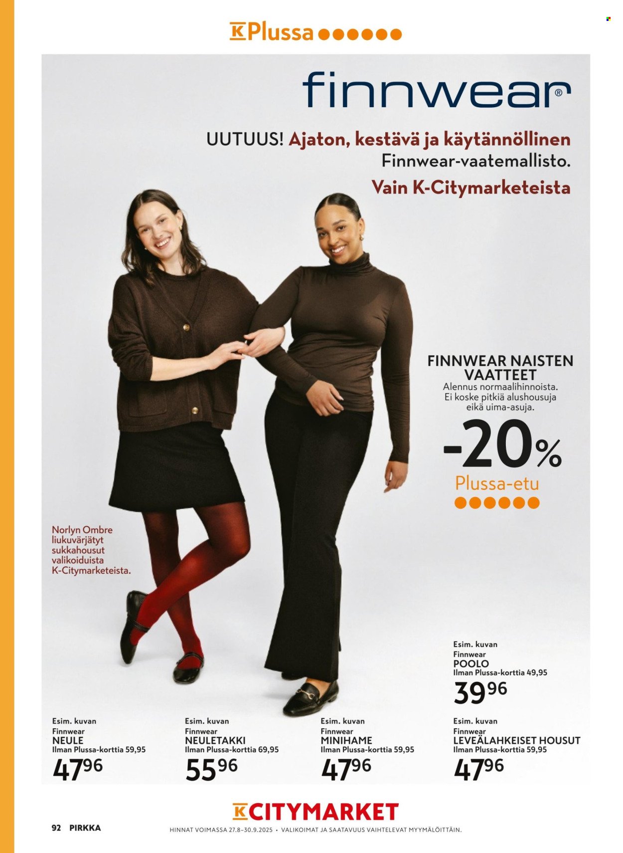 K-SUPERMARKET tarjoukset - Pirkka (2025-08-27 - 2025-09-30)