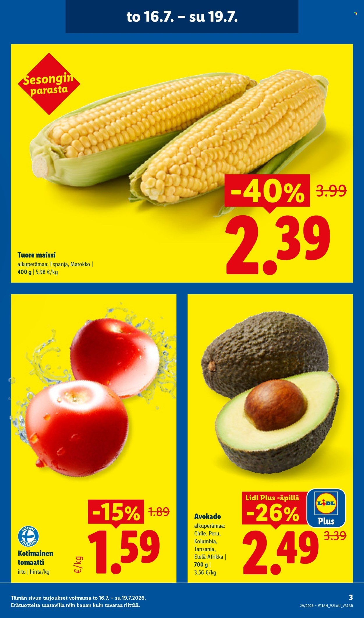 LIDL tarjoukset - Koko Suomen tarjoukset