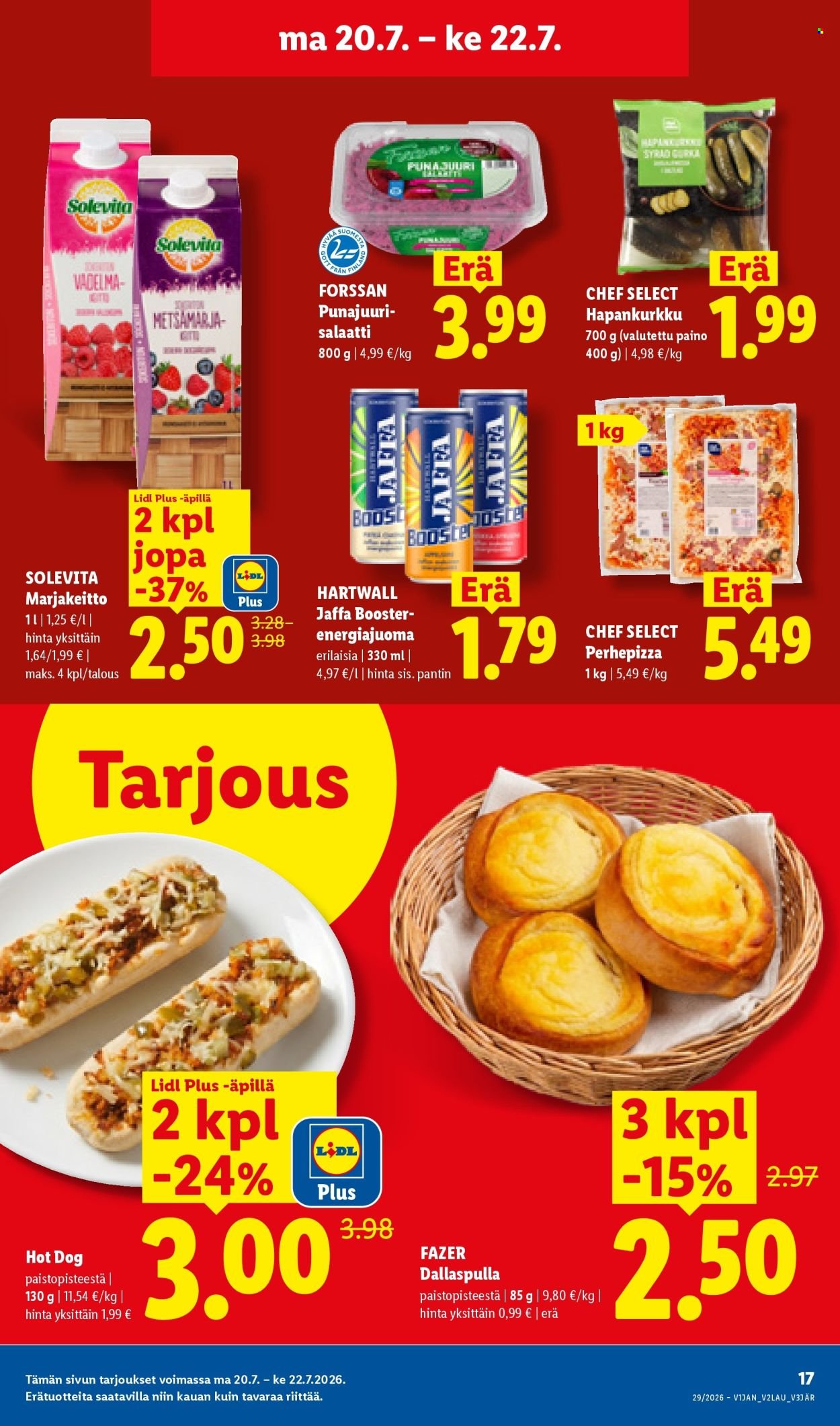 LIDL tarjoukset - Koko Suomen tarjoukset