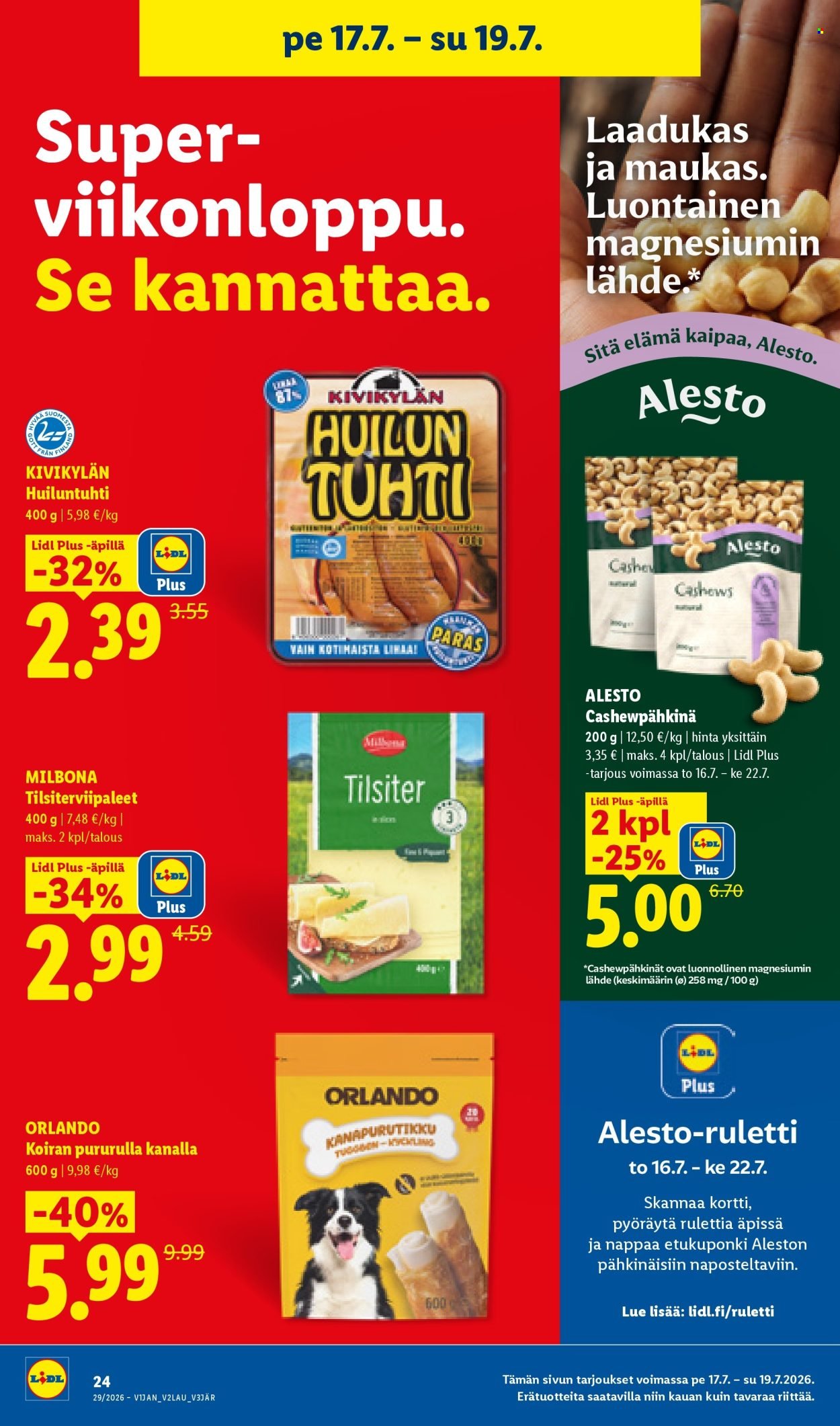 LIDL tarjoukset - Koko Suomen tarjoukset
