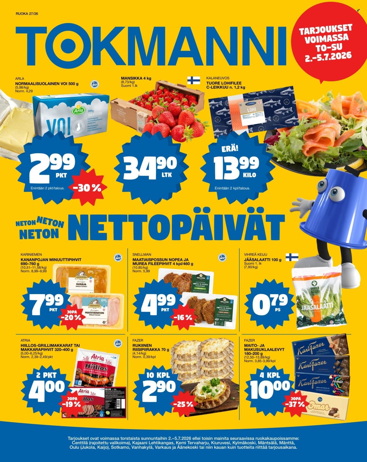 TOKMANNI tarjoukset - Ruokasanomat