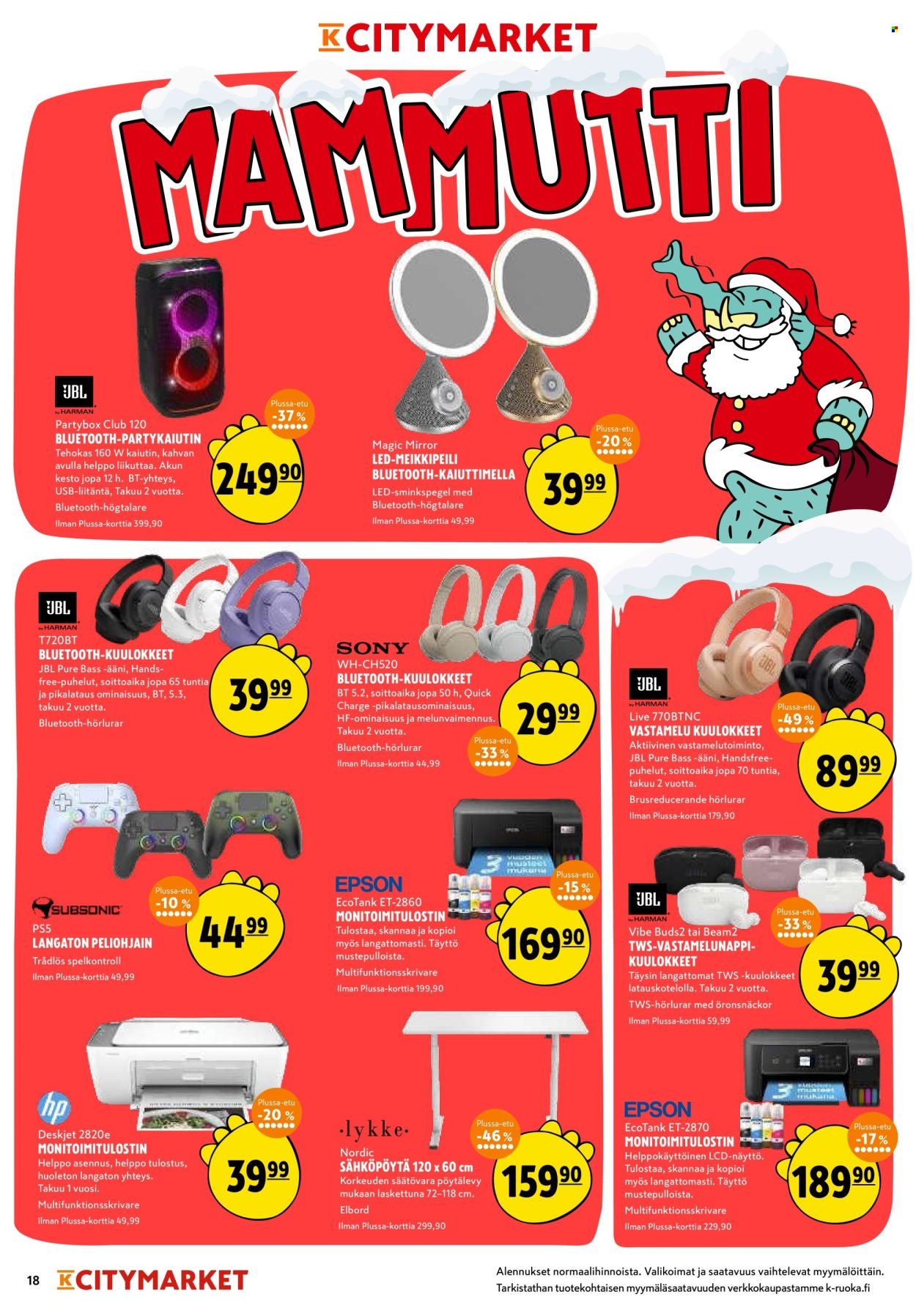 K-CITYMARKET tarjoukset - Alkaen MA 8.12.2025