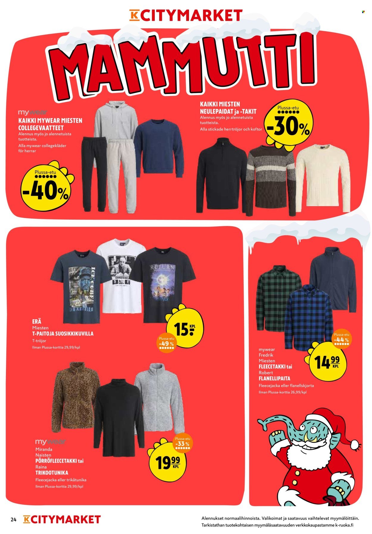 K-CITYMARKET tarjoukset - Alkaen MA 8.12.2025