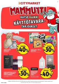 K-CITYMARKET tarjoukset - Alkaen MA 8.12.2025