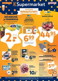 K-SUPERMARKET tarjoukset - Kauppiaan herkkufestarit