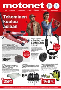 MOTONET tarjoukset - Tekeminen kuuluu asiaan