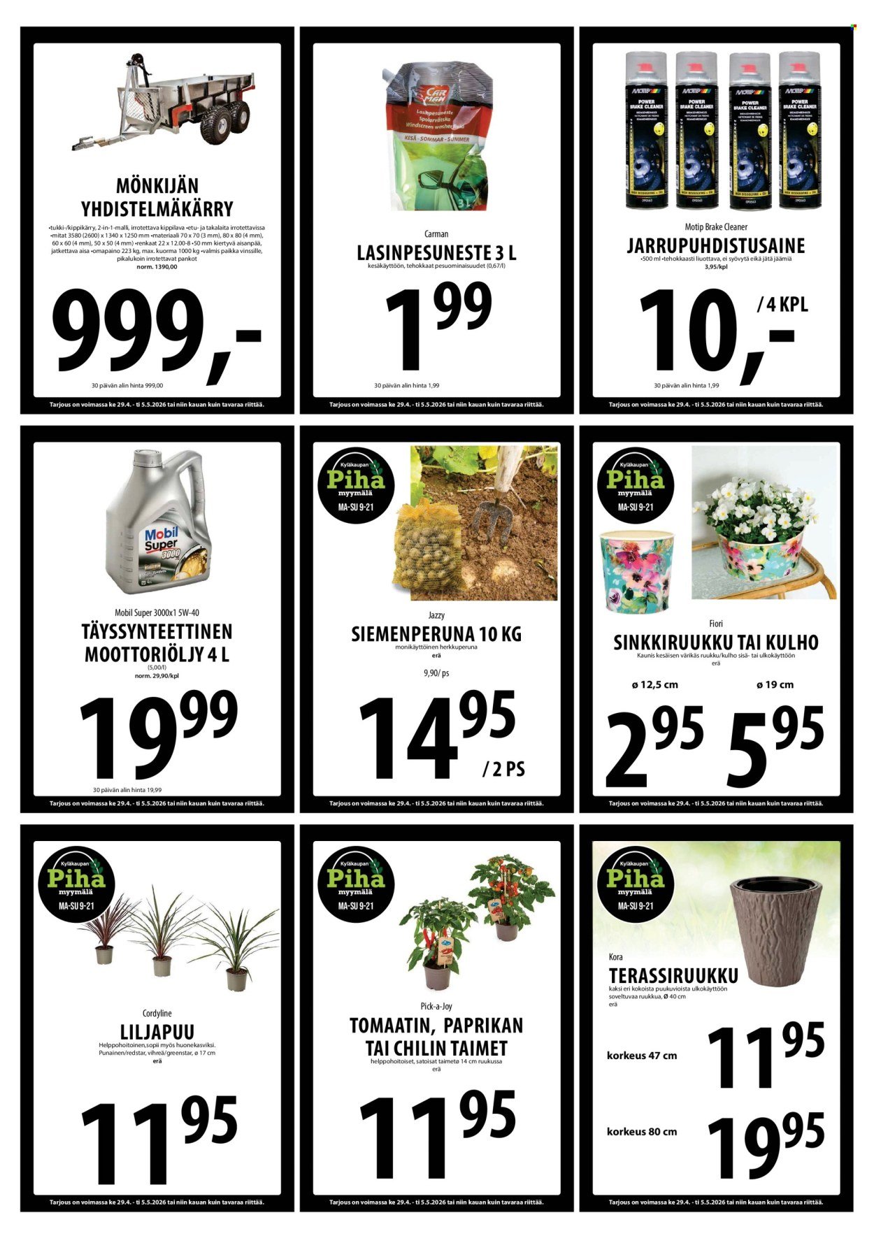 TUURI tarjoukset - Alkaen KE 29.4.2026