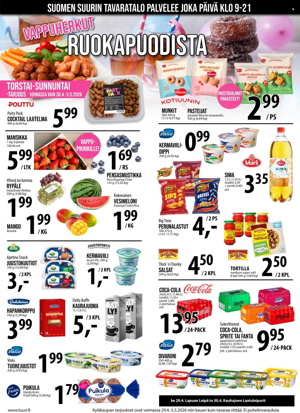 TUURI tarjoukset - Alkaen KE 29.4.2026