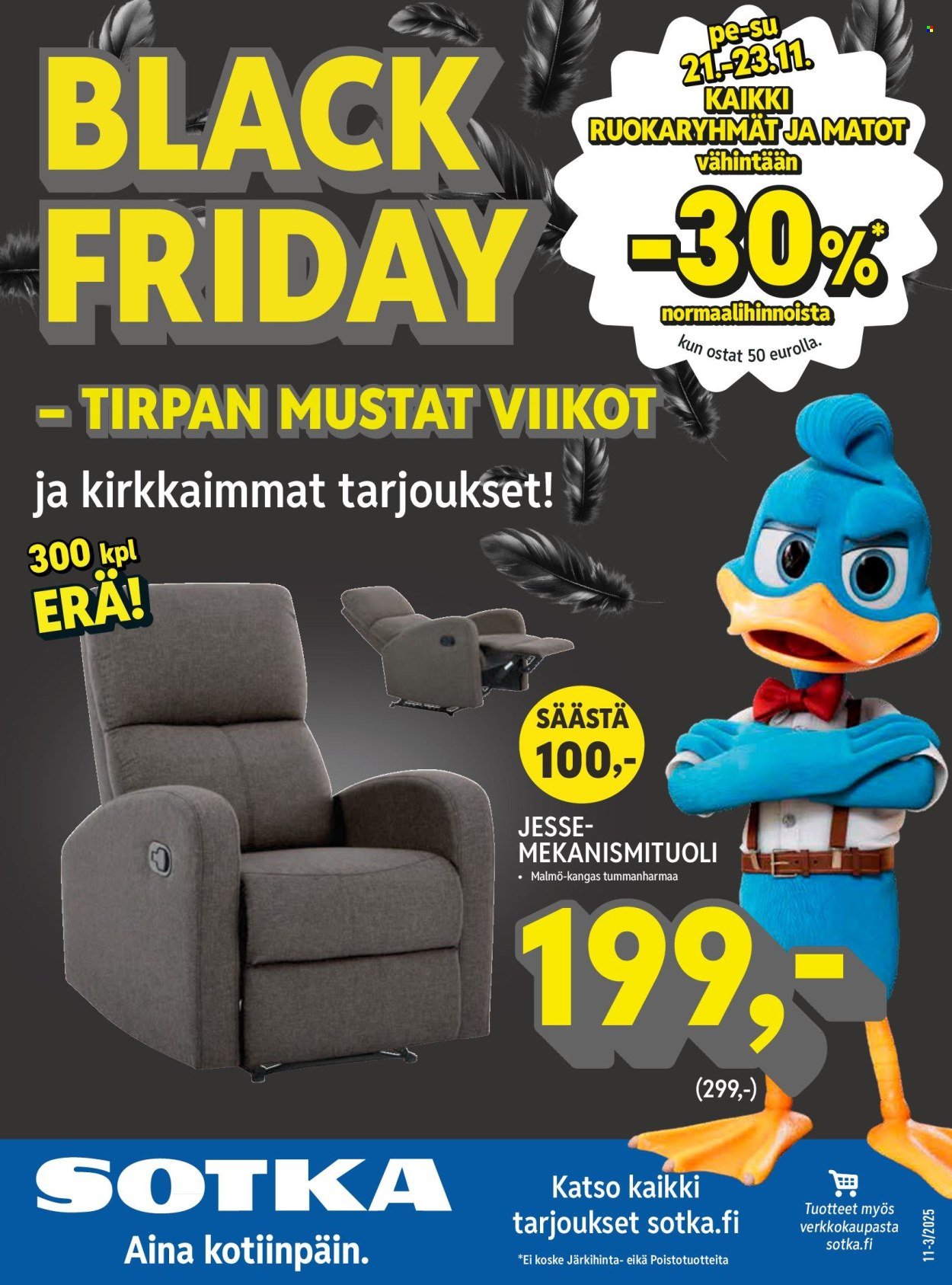 SOTKA tarjoukset - Black Friday
