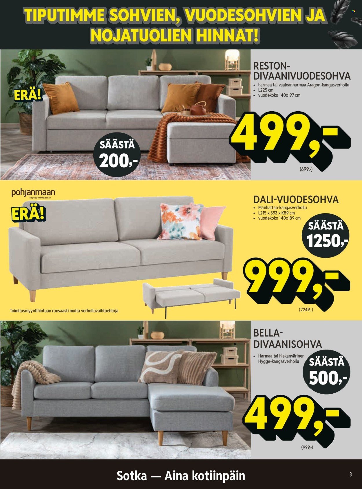 SOTKA tarjoukset - Black Friday