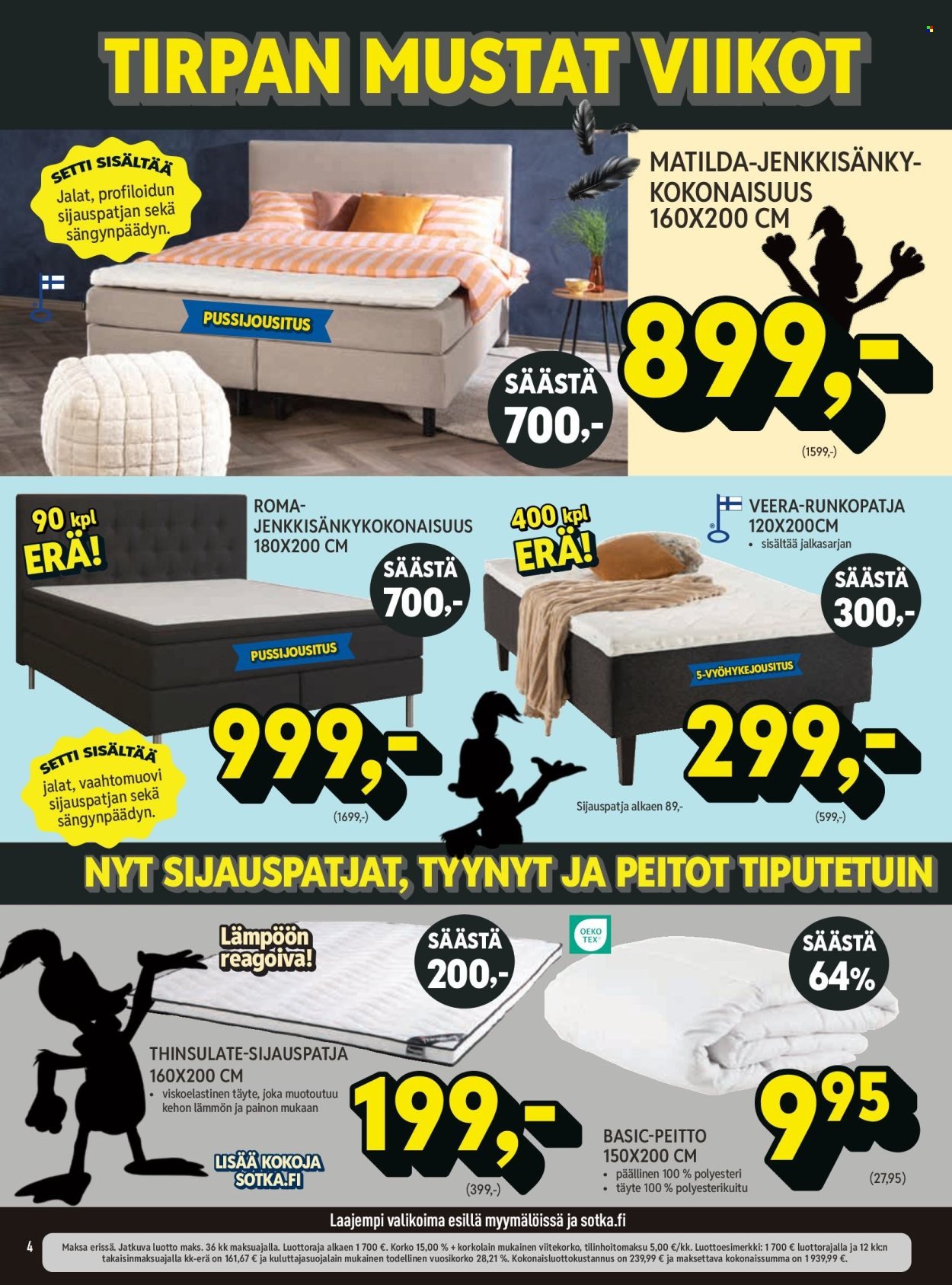 SOTKA tarjoukset - Black Friday