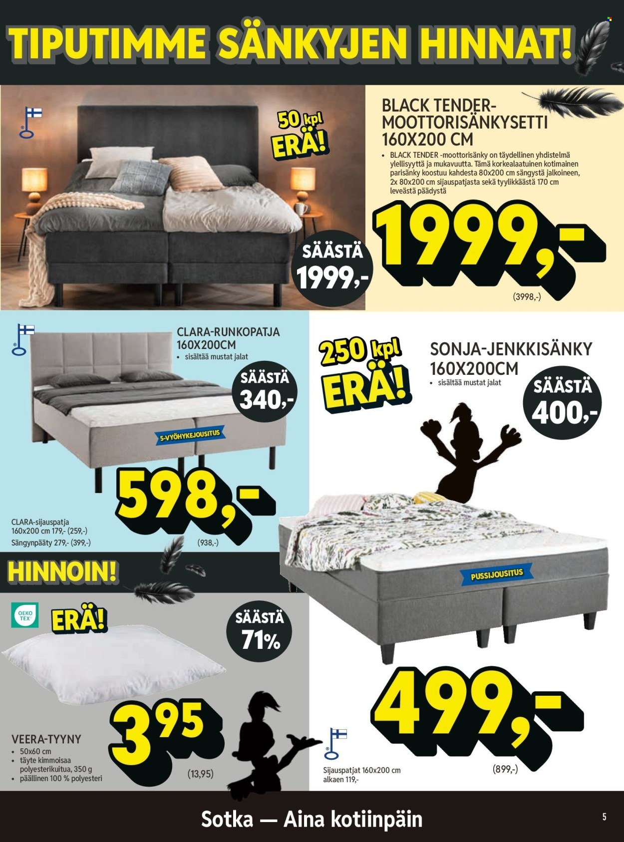 SOTKA tarjoukset - Black Friday