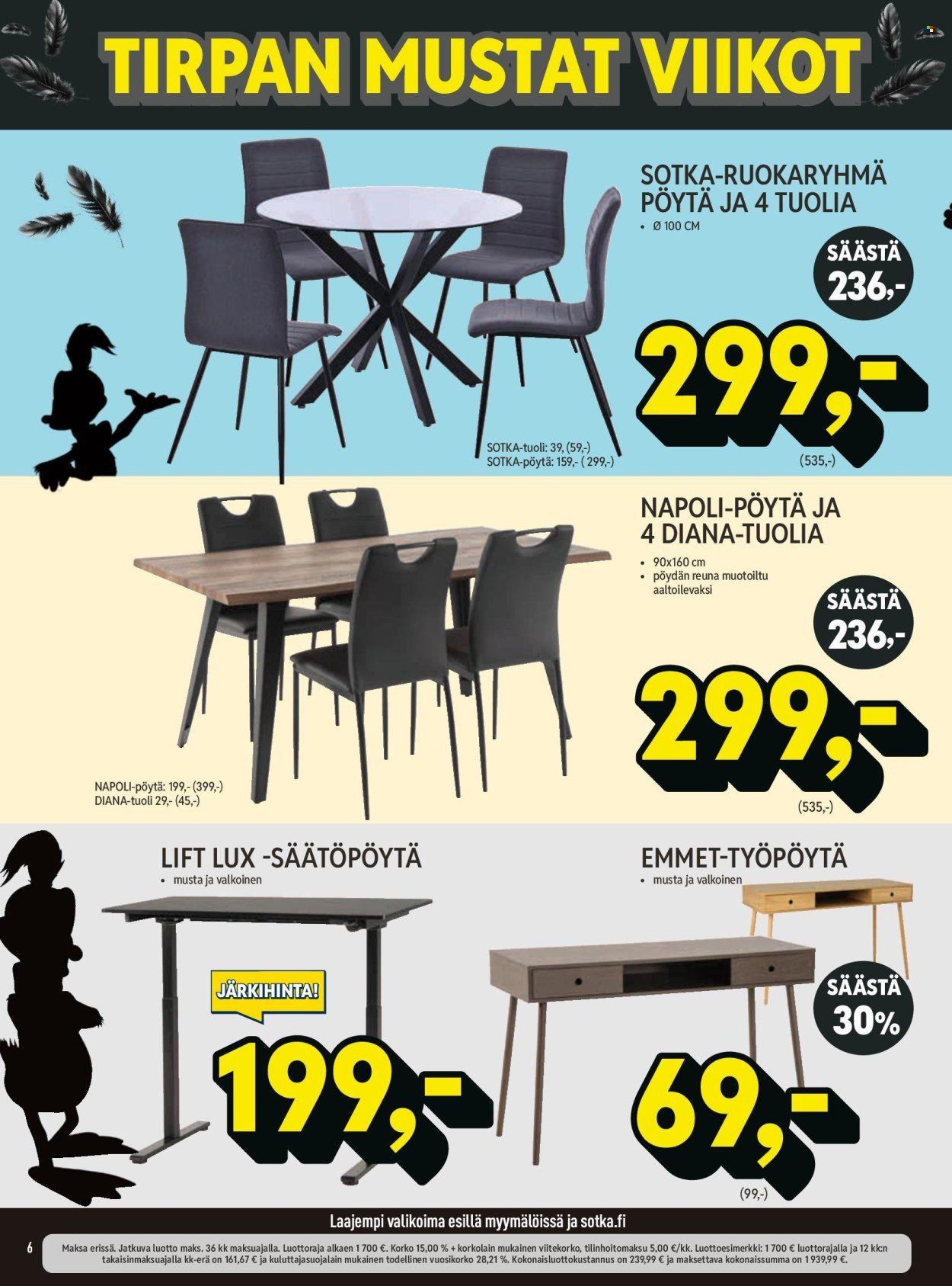 SOTKA tarjoukset - Black Friday