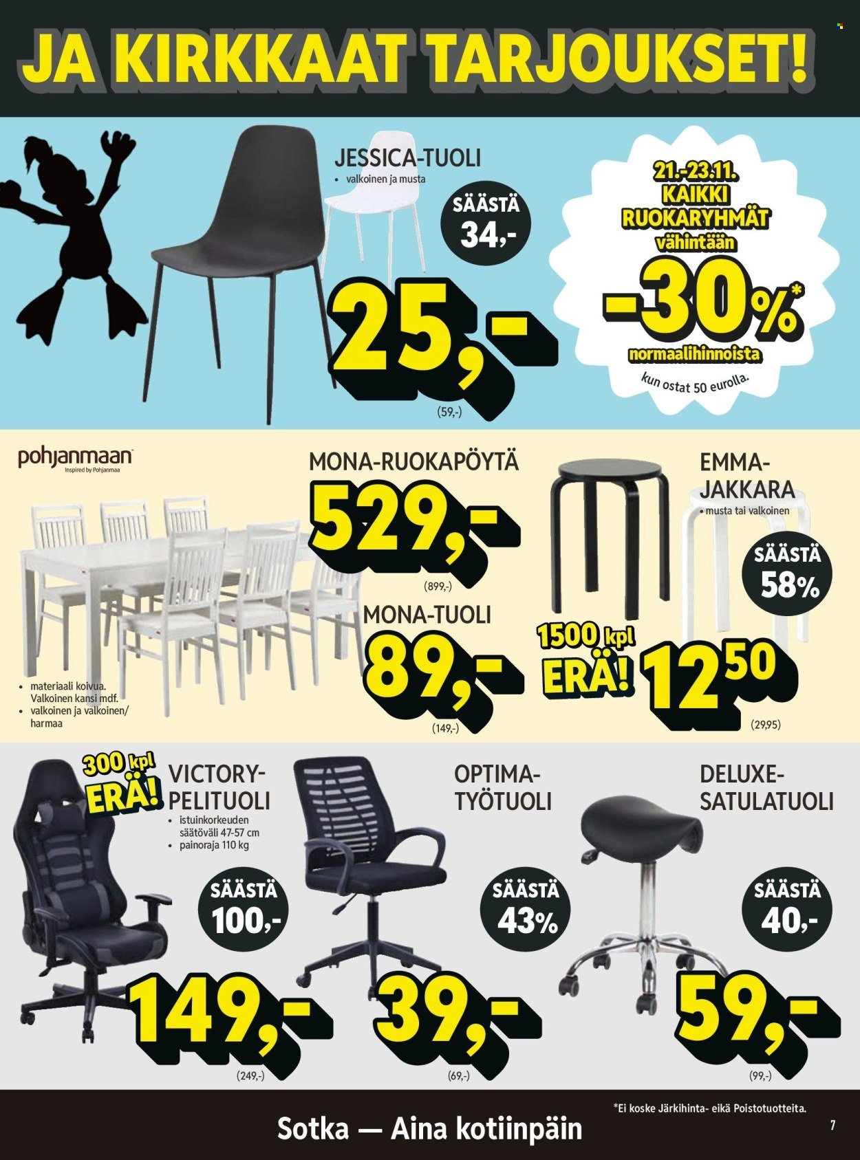 SOTKA tarjoukset - Black Friday