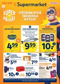 K-SUPERMARKET tarjoukset - Syötävän hyviä tarjouksia ja etuja