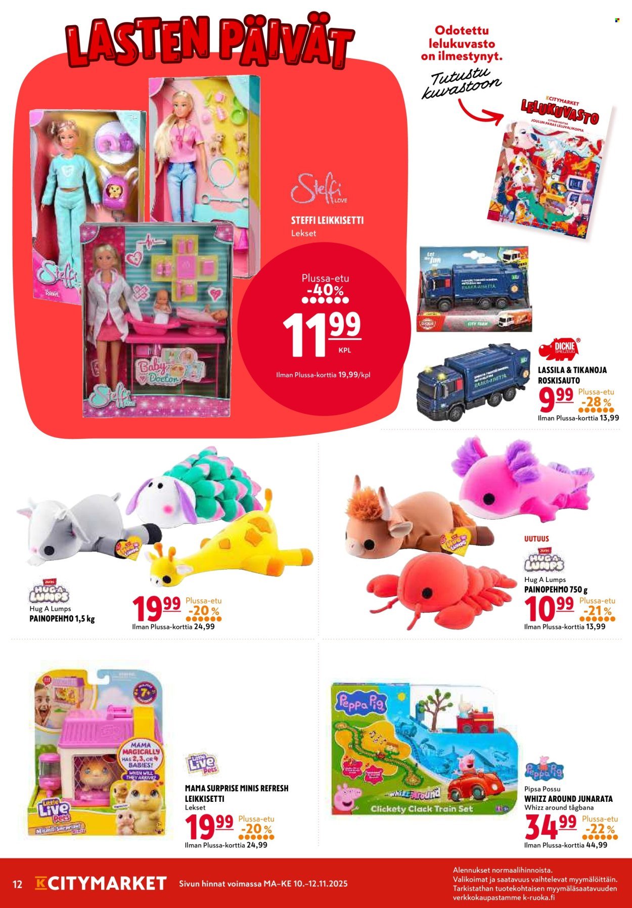 K-CITYMARKET tarjoukset - Alkaen MA 10.11.2025 (2025-11-10 - 2025-11-12)