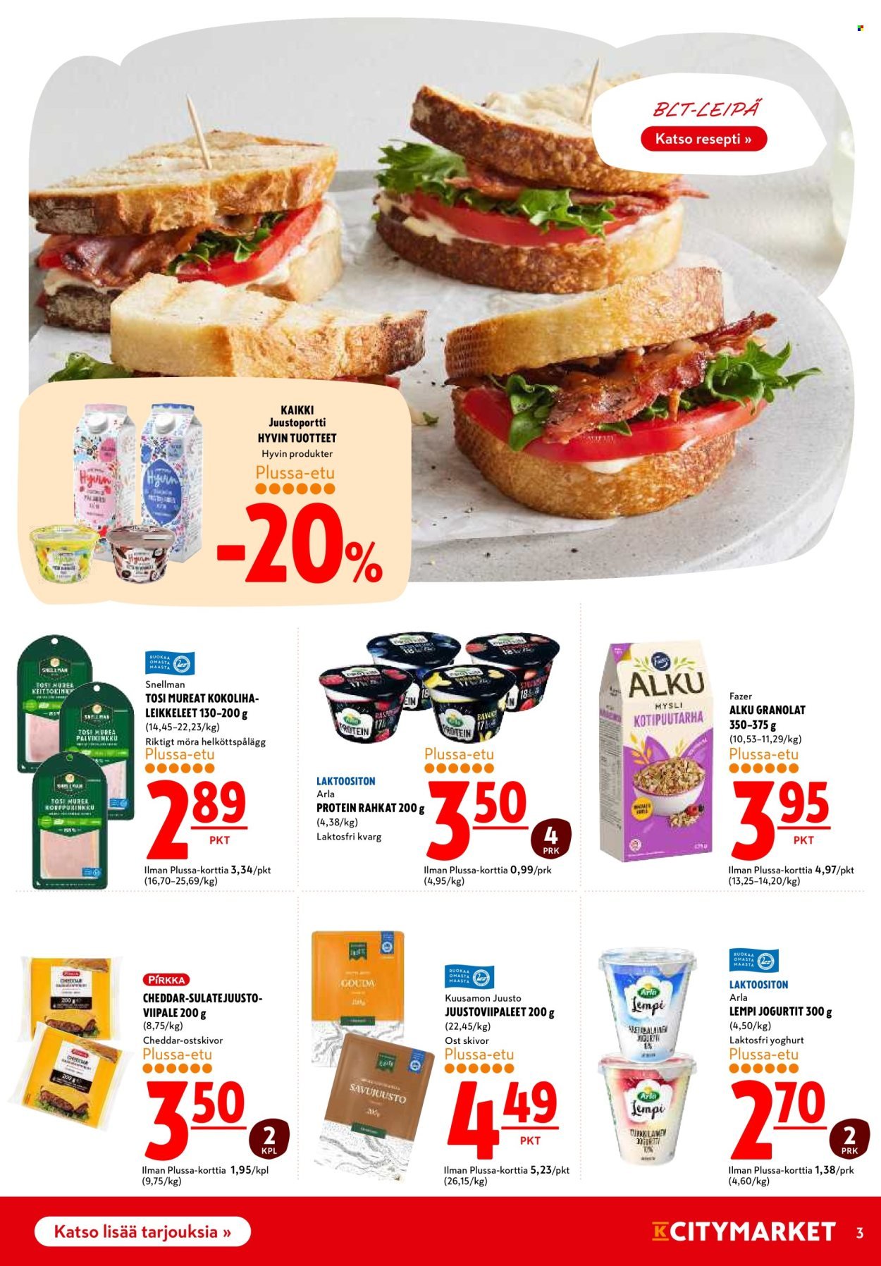 K-CITYMARKET tarjoukset - Alkaen TO 8.1.2026