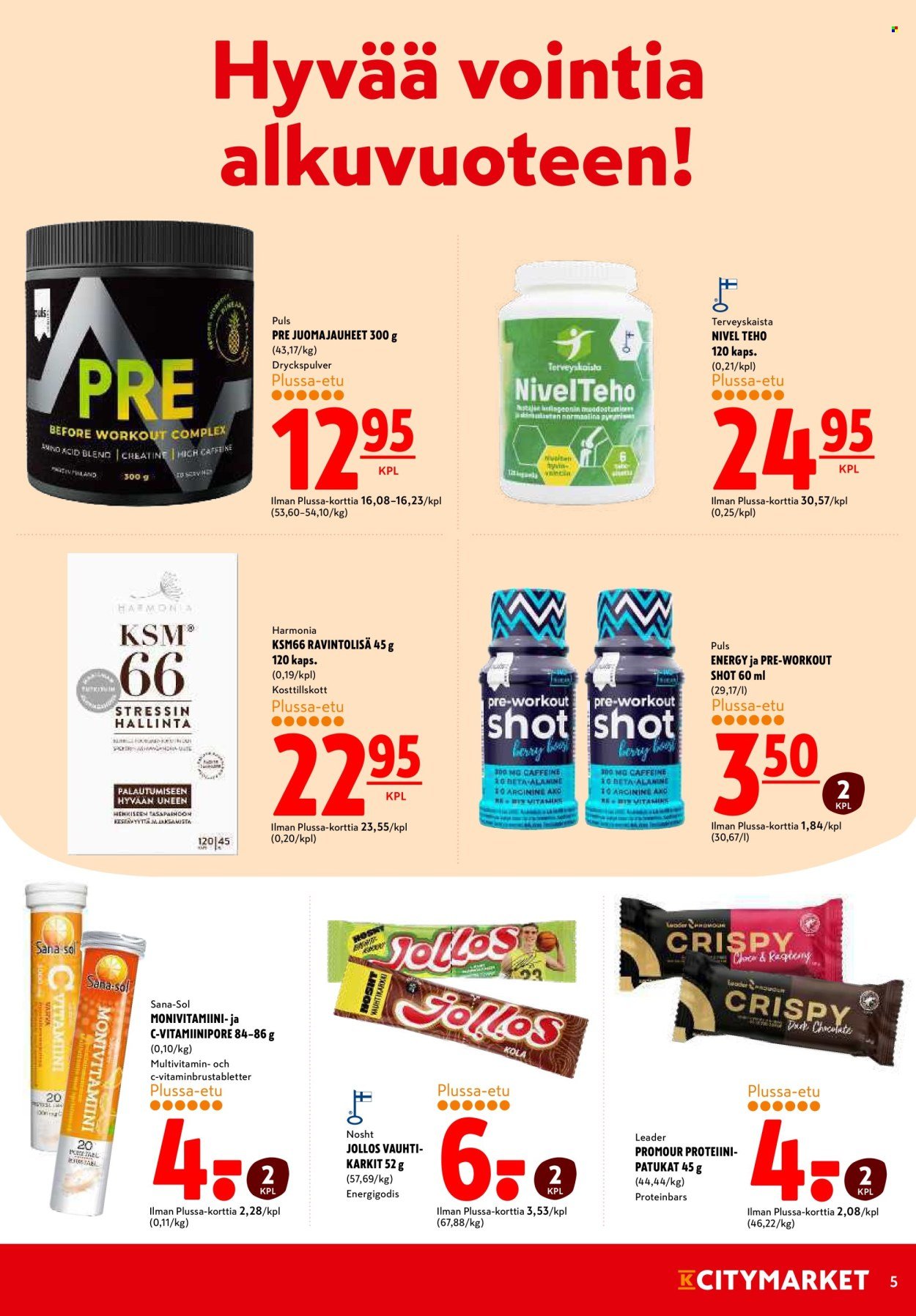 K-CITYMARKET tarjoukset - Alkaen TO 8.1.2026
