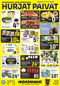 MINIMANI tarjoukset - Alkaen PE 20.2.2026