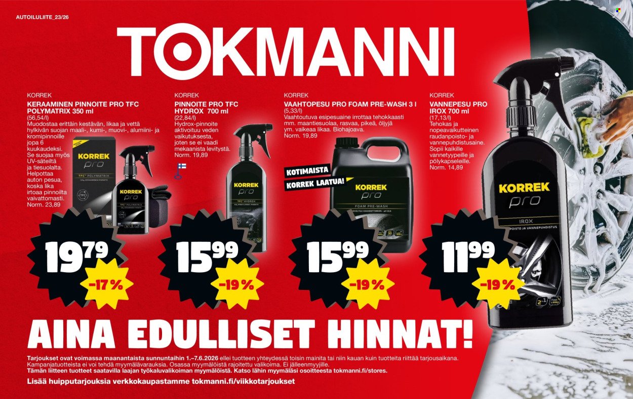 TOKMANNI tarjoukset - Erikoisliite