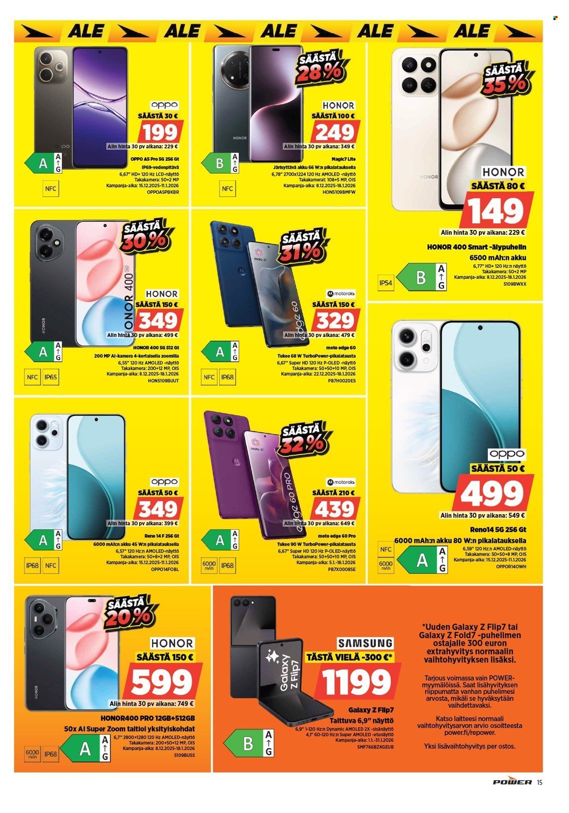 POWER tarjoukset - Tammikuu 2026