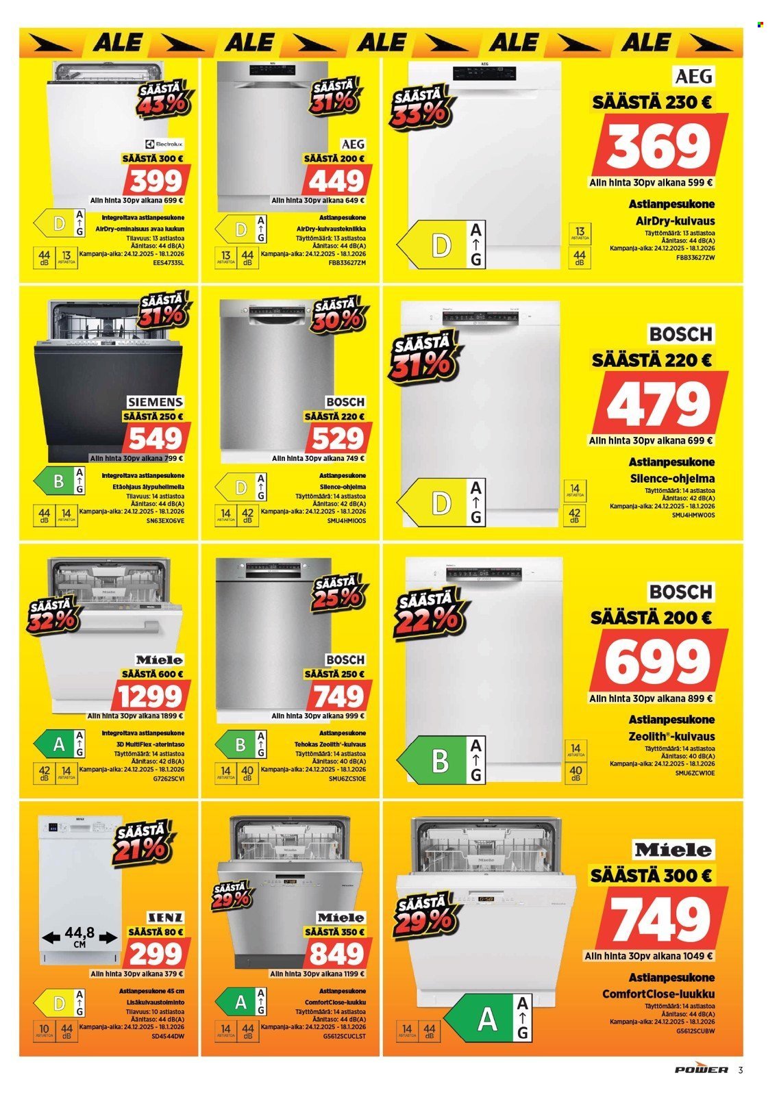 POWER tarjoukset - Tammikuu 2026