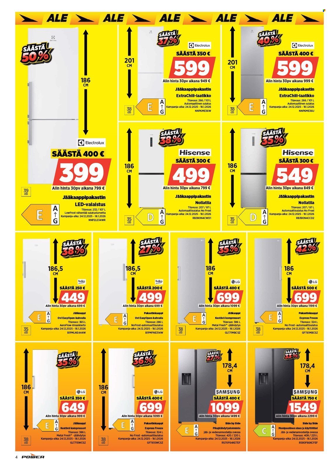 POWER tarjoukset - Tammikuu 2026