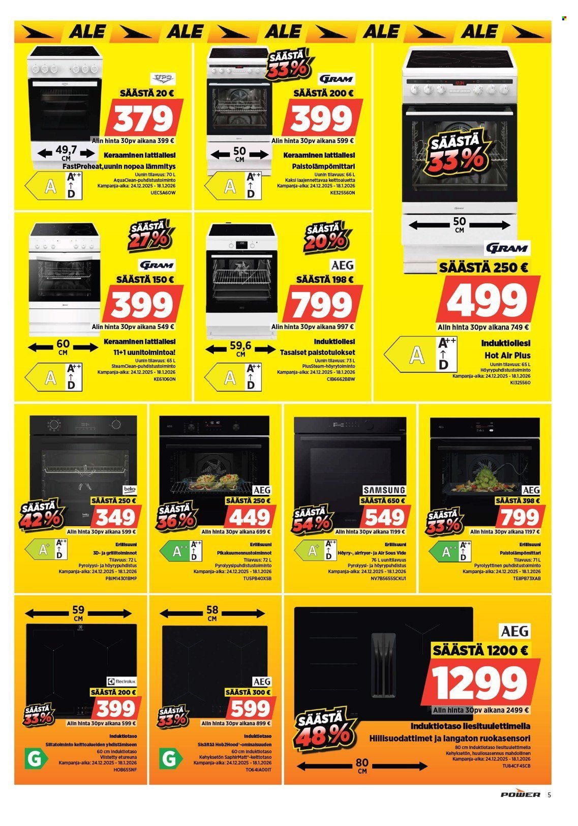 POWER tarjoukset - Tammikuu 2026