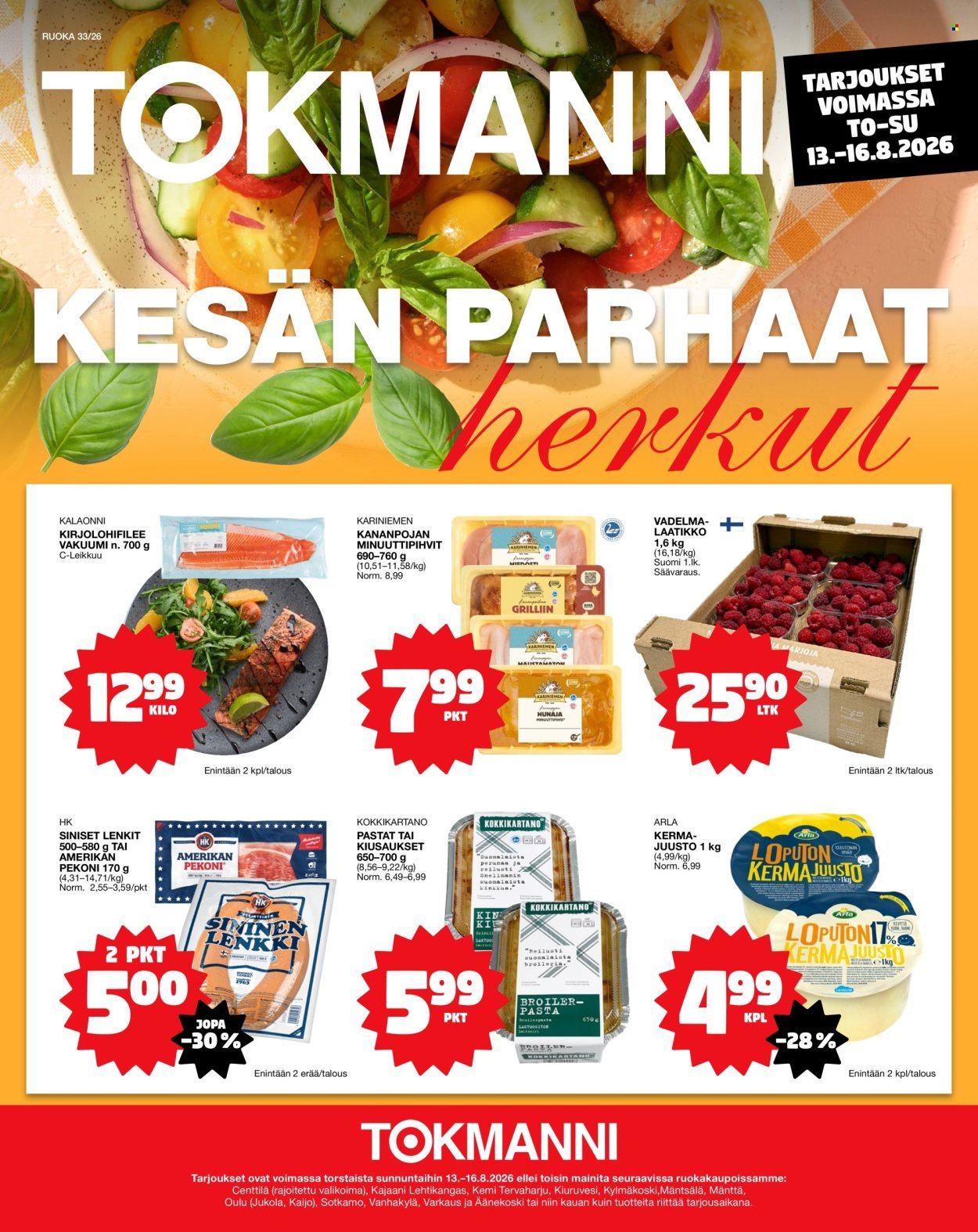 TOKMANNI tarjoukset - Ruokasanomat