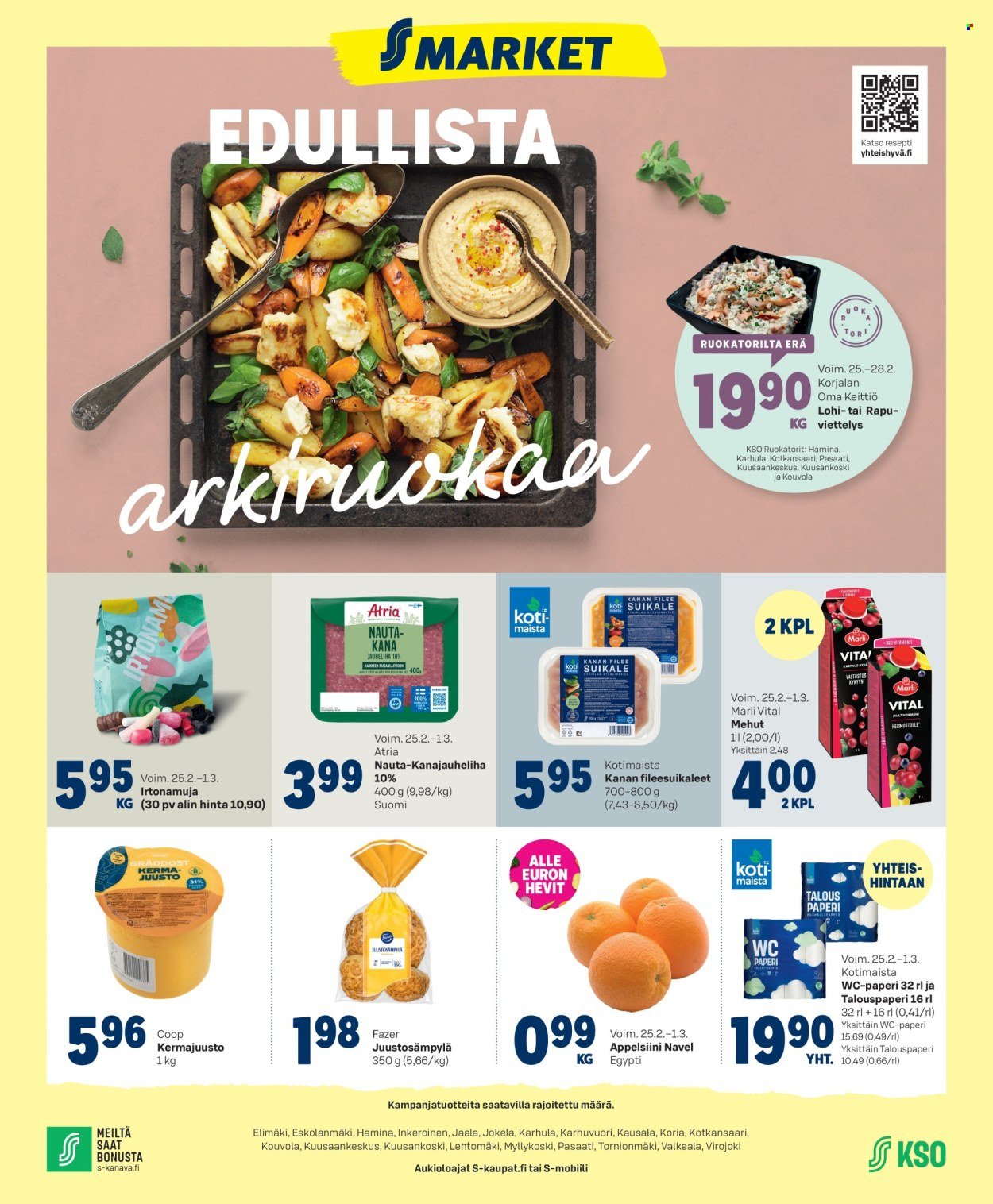 S-MARKET tarjoukset - Ilmoitus
