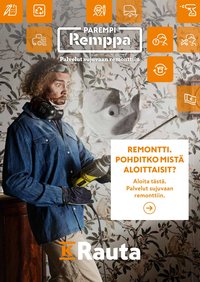 K-RAUTA tarjoukset - Palvelut sujuvaan remonttiin