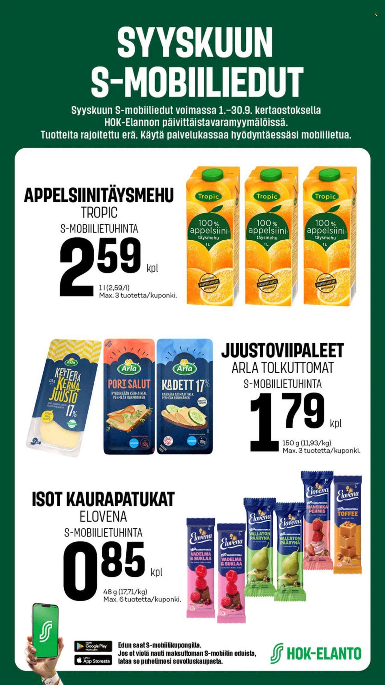 S-MARKET tarjoukset - Hok Elanto