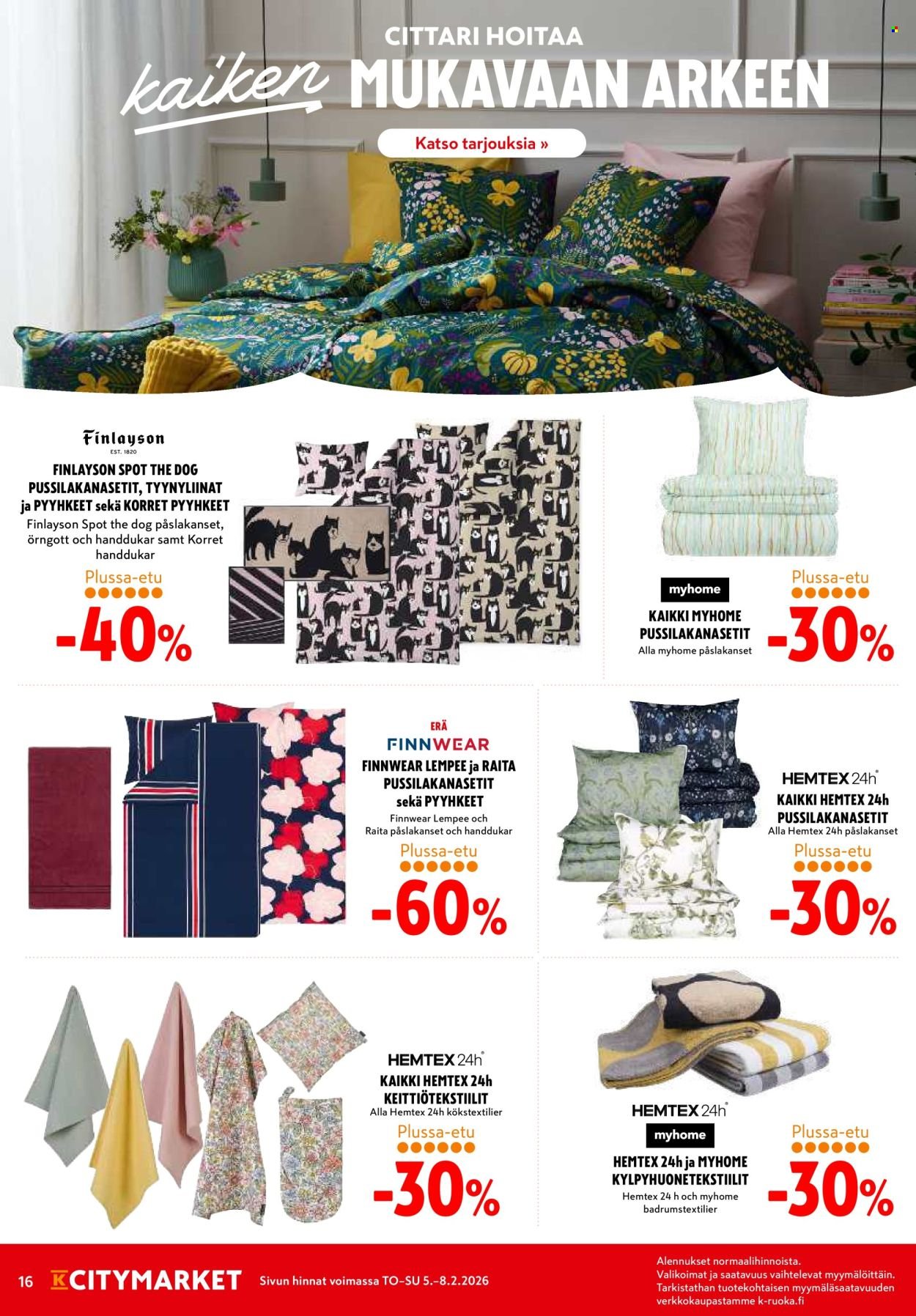 K-CITYMARKET tarjoukset - Alkaen TO 5.2.2026
