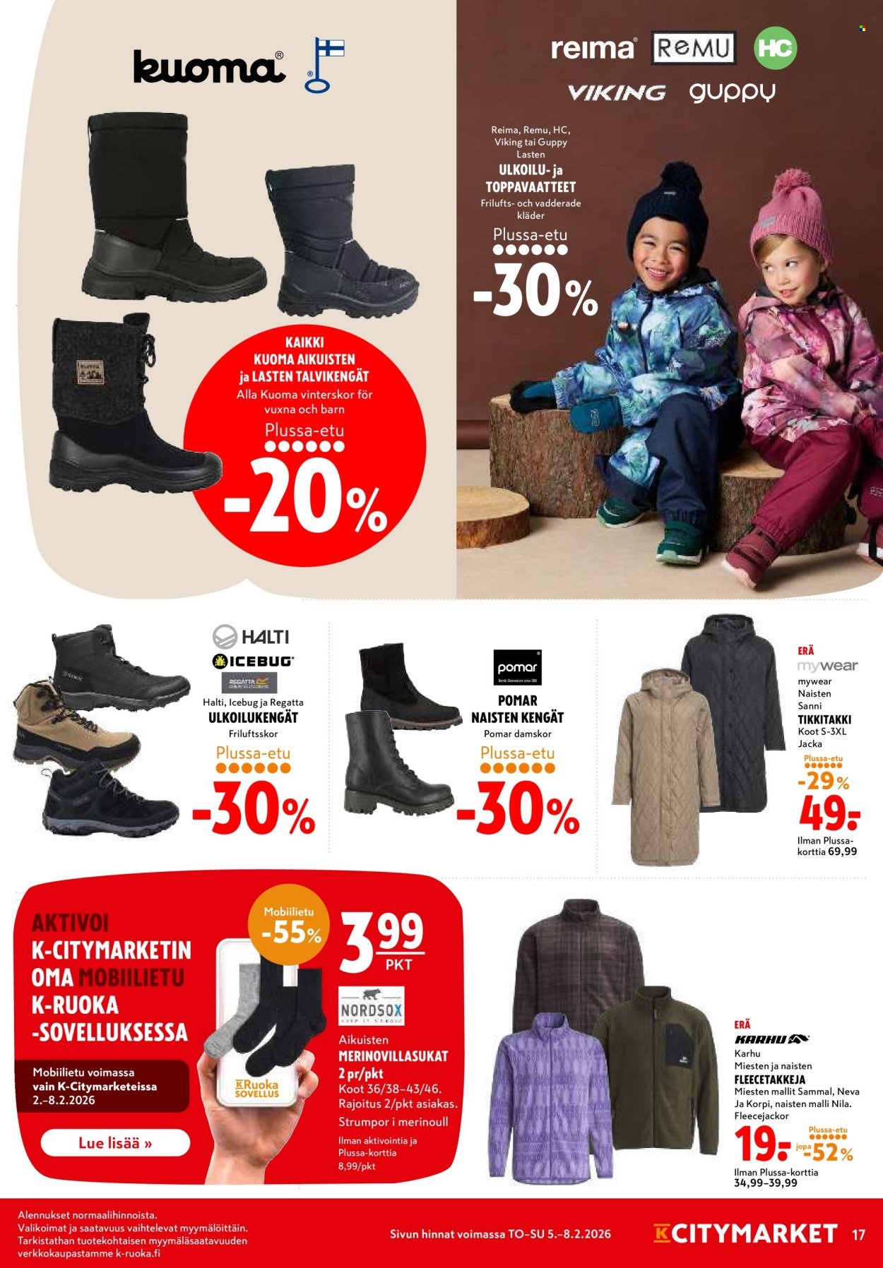K-CITYMARKET tarjoukset - Alkaen TO 5.2.2026
