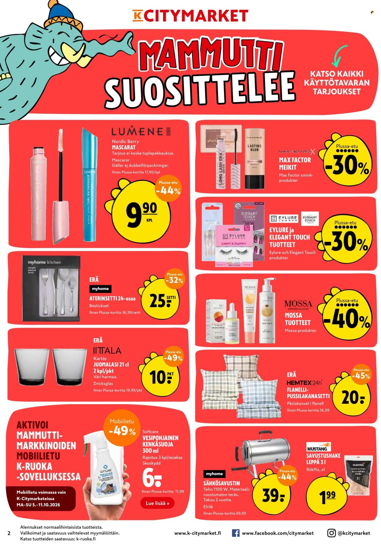 K-CITYMARKET tarjoukset - Alkaen TO 8.10.2026