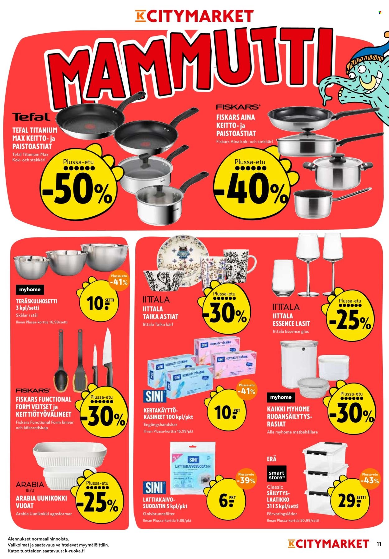 K-CITYMARKET tarjoukset - Alkaen TO 8.10.2026