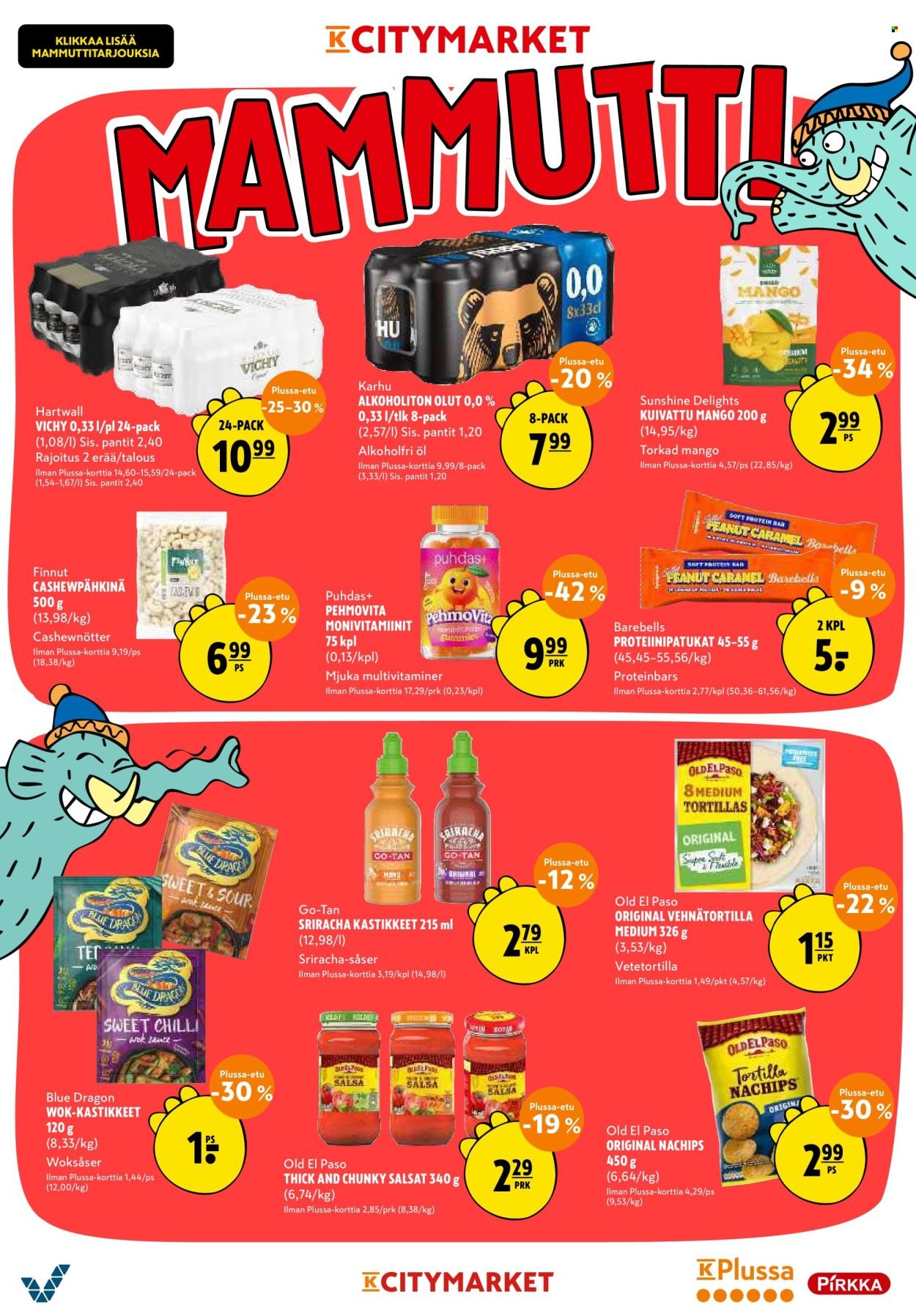 K-CITYMARKET tarjoukset - Alkaen TO 8.10.2026