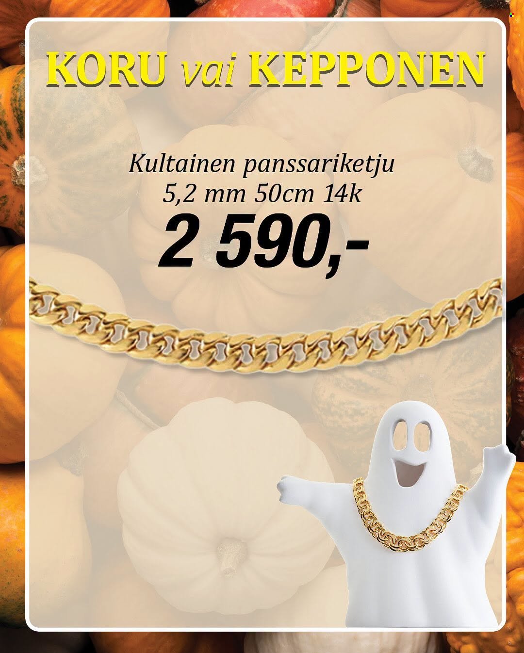 KULTAJOUSI tarjoukset - Lokakuu 2026