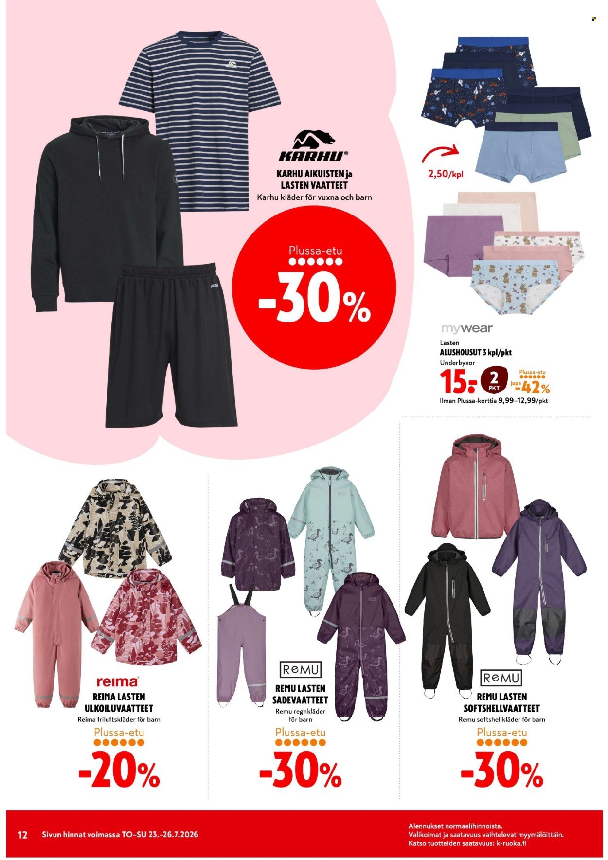 K-CITYMARKET tarjoukset - Alkaen TO 23.7.2026