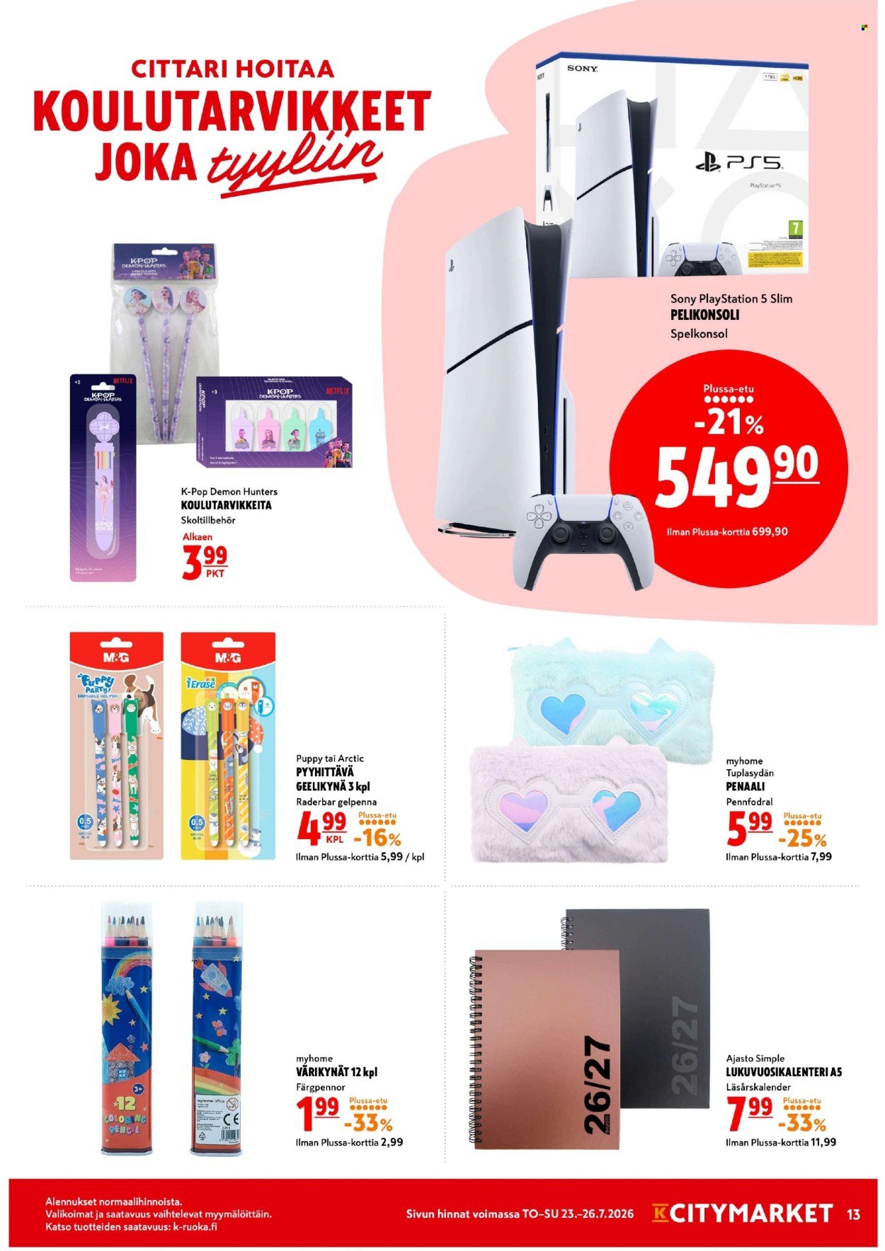 K-CITYMARKET tarjoukset - Alkaen TO 23.7.2026