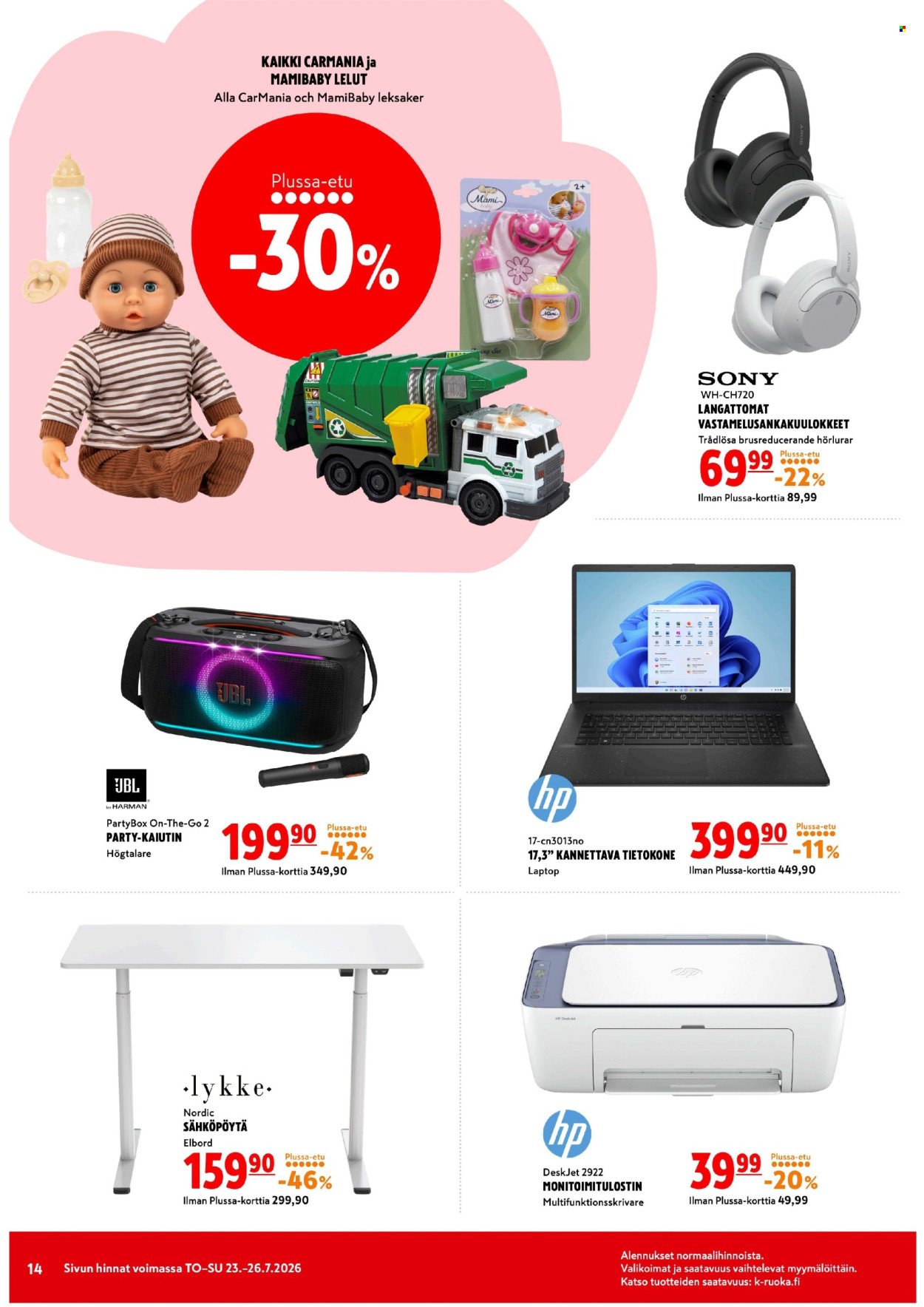 K-CITYMARKET tarjoukset - Alkaen TO 23.7.2026