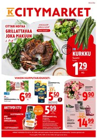 K-CITYMARKET tarjoukset - Alkaen TO 23.7.2026