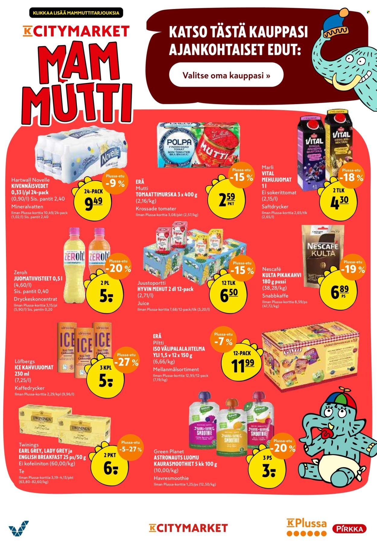 K-CITYMARKET tarjoukset - Alkaen TO 6.8.2026
