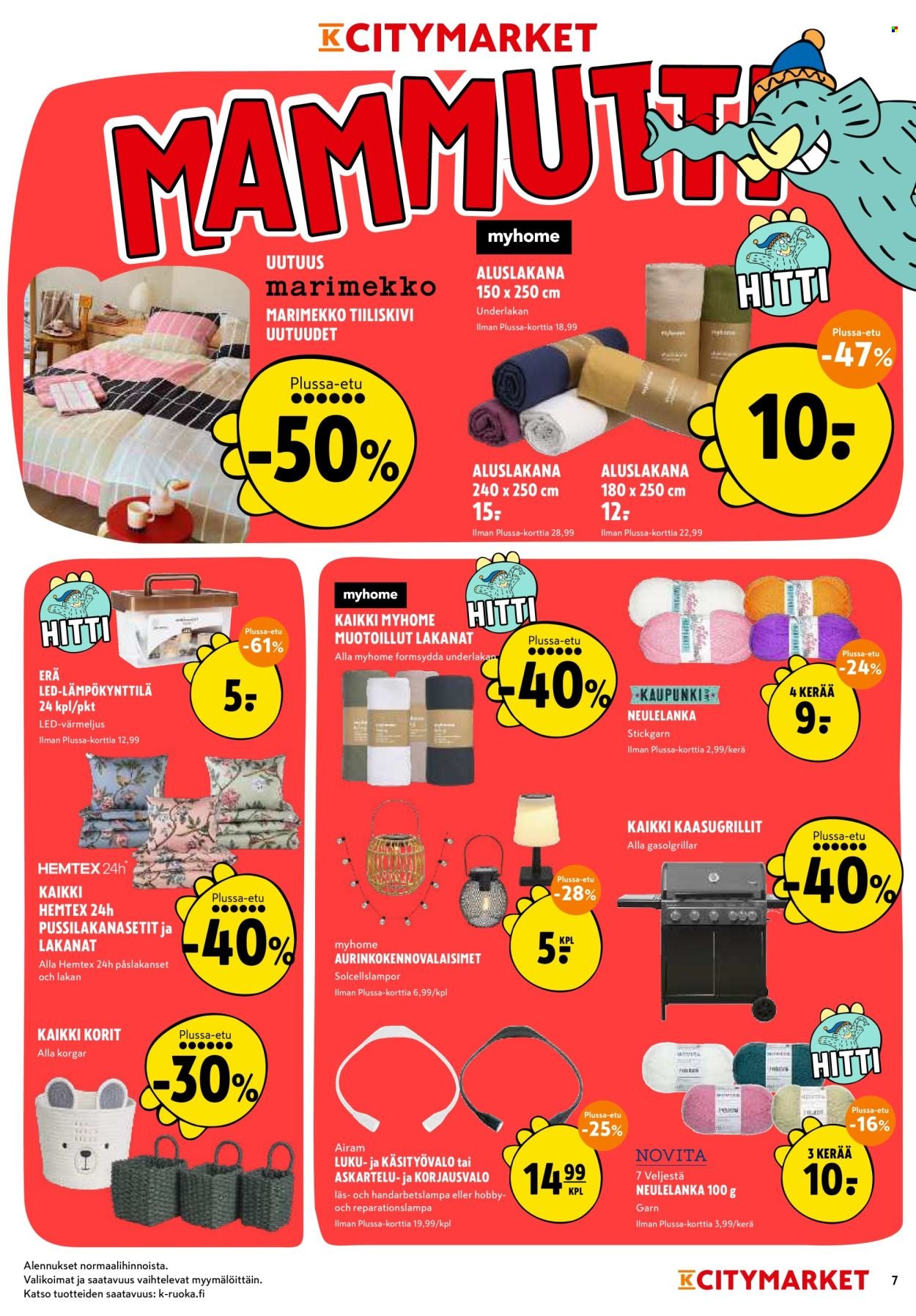 K-CITYMARKET tarjoukset - Alkaen TO 6.8.2026