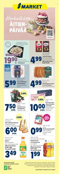 S-MARKET tarjoukset - Ilmoitus