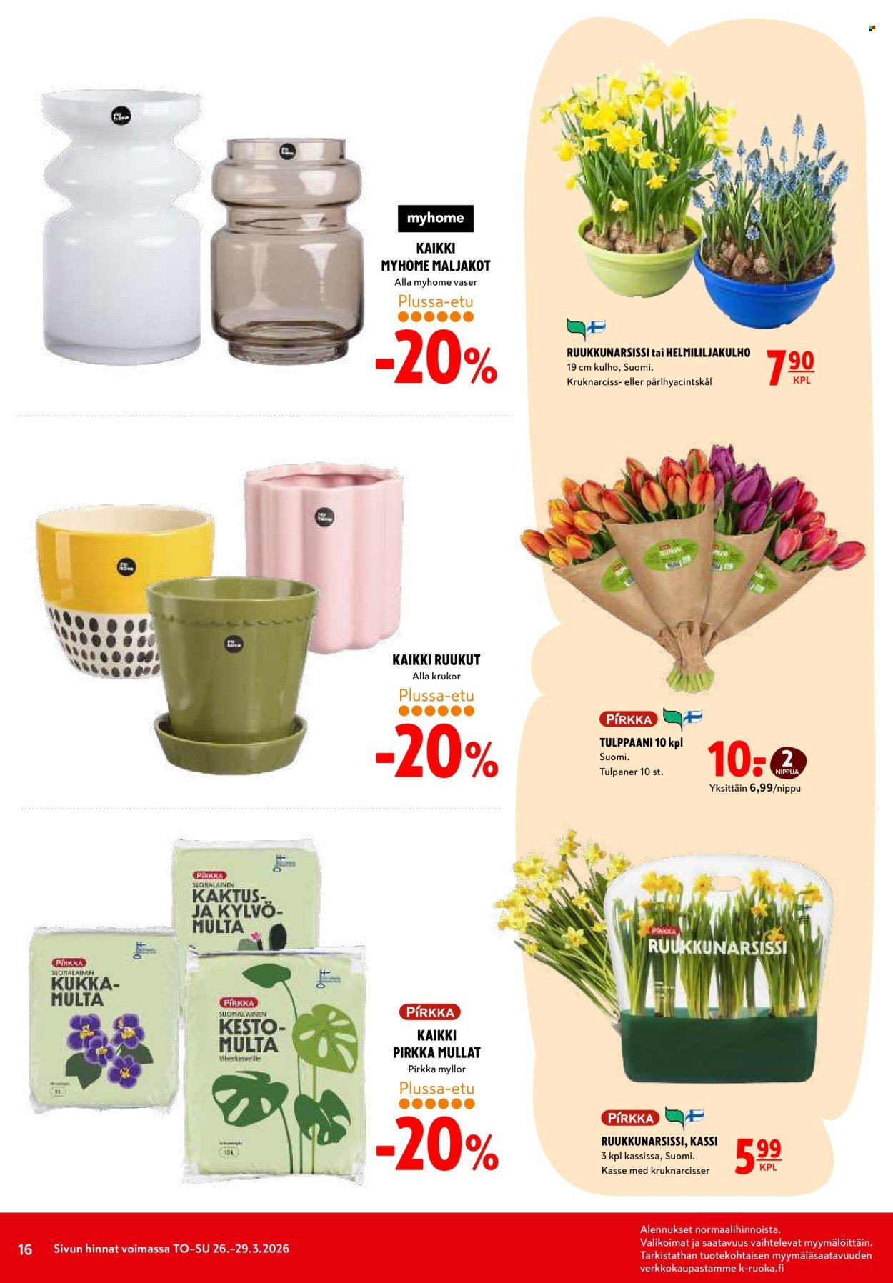 K-CITYMARKET tarjoukset - Alkaen TO 26.3.2026