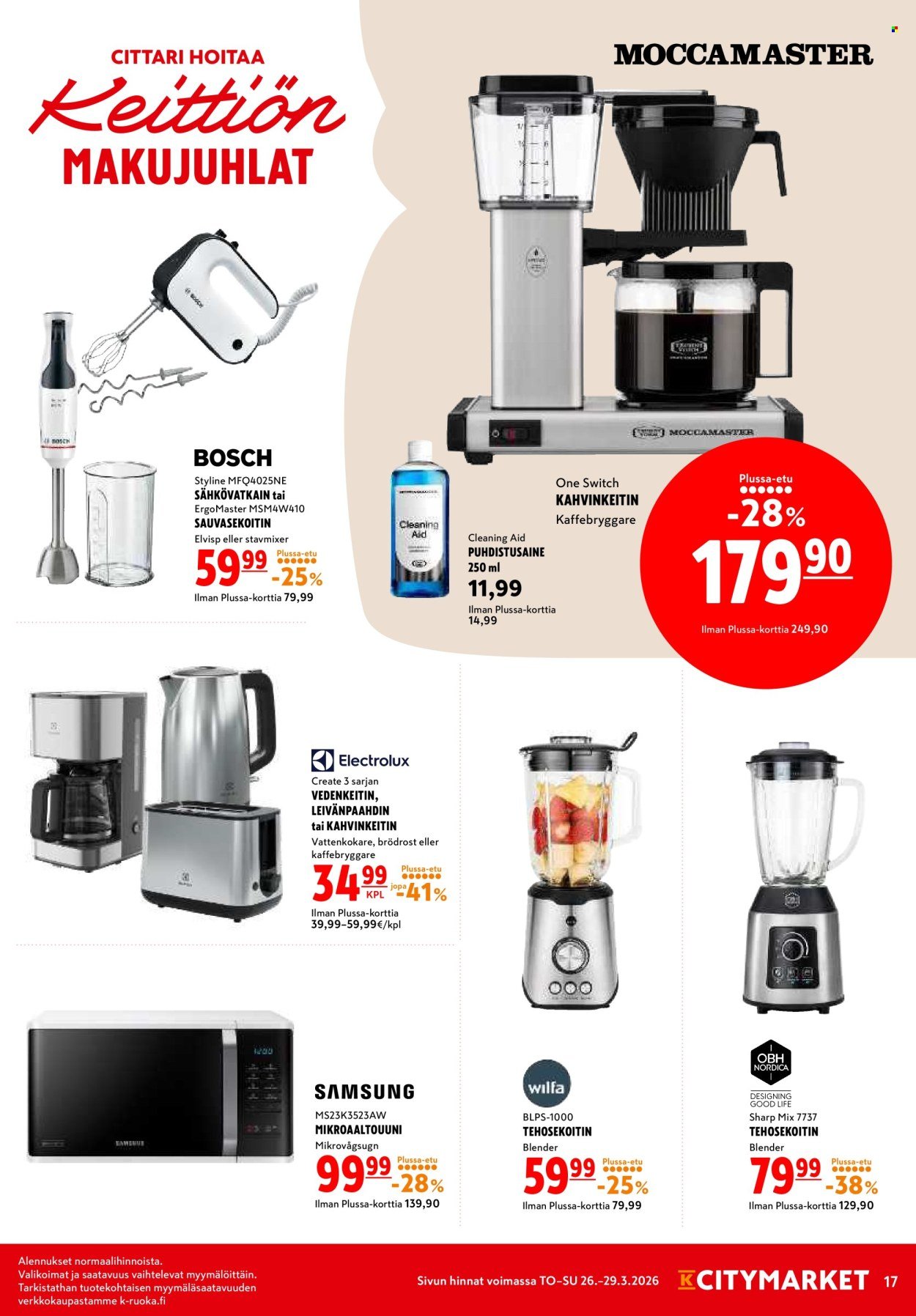 K-CITYMARKET tarjoukset - Alkaen TO 26.3.2026