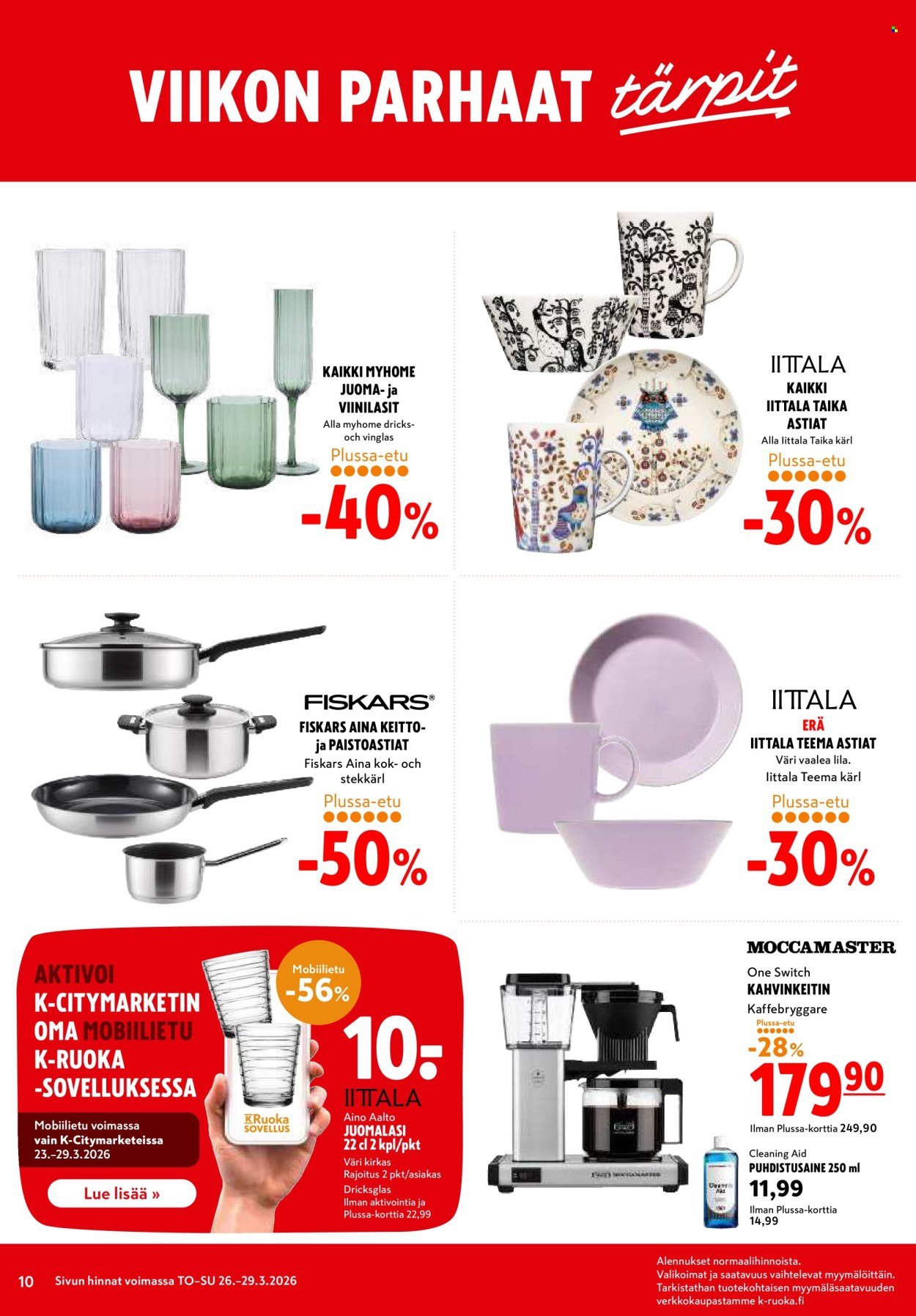 K-CITYMARKET tarjoukset - Alkaen TO 26.3.2026