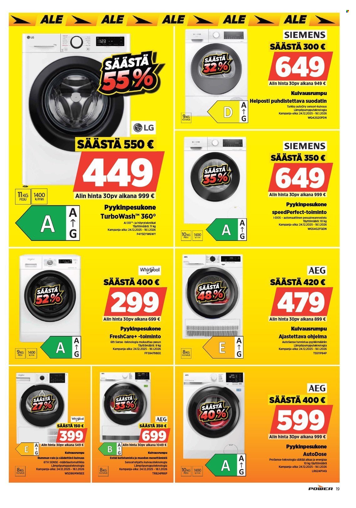 POWER tarjoukset - Tammikuu 2026