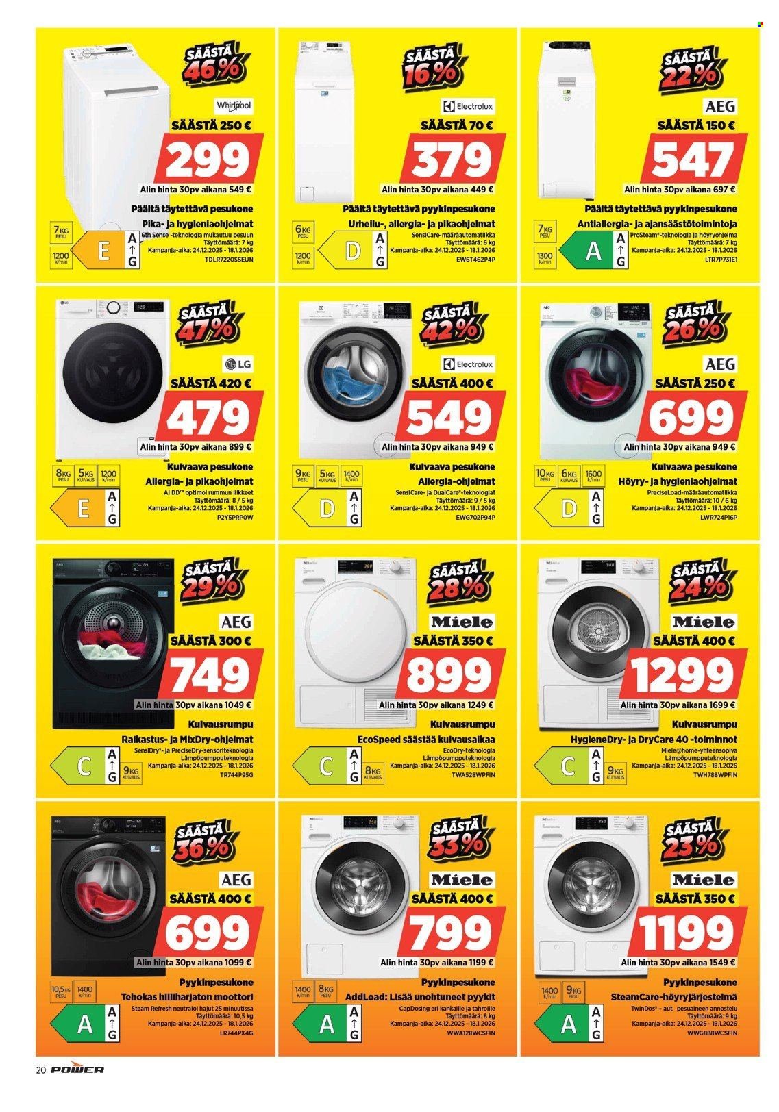 POWER tarjoukset - Tammikuu 2026